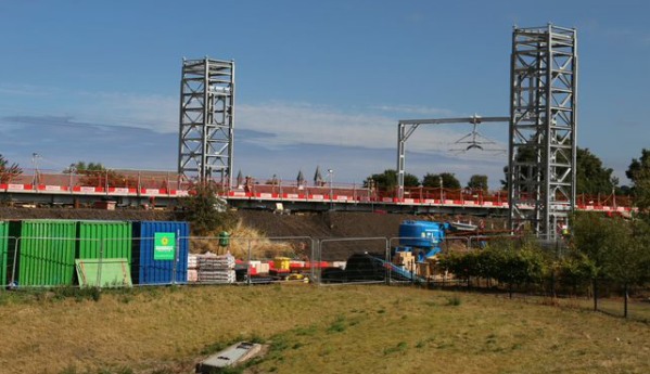 East Linton Station Construction - 2022-08-31